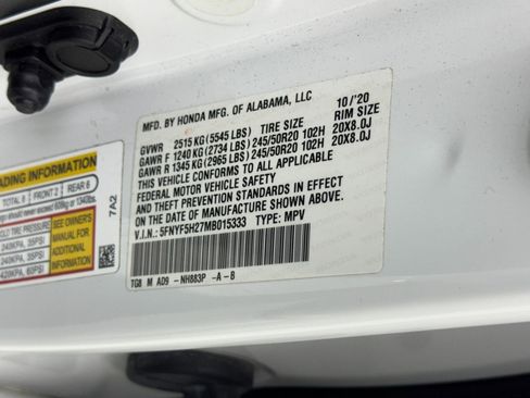 Used 2021 Honda Pilot Special Edition image 47