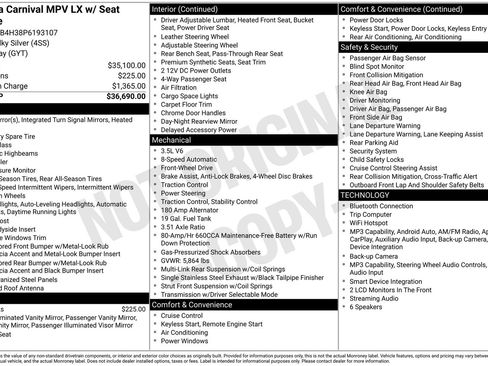 Used 2023 Kia Carnival LX FWD image 33