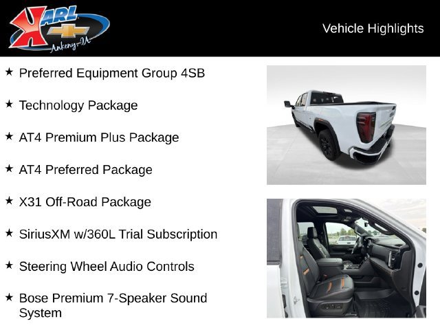 Used 2025 GMC Sierra 2500 AT4 w/ AT4 Premium Plus Package AWD/4WD image 2
