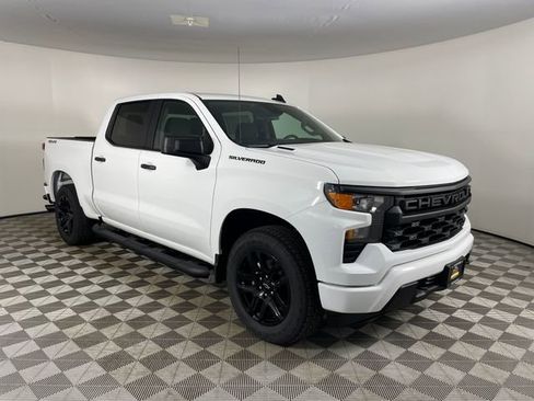 Certified 2026 Chevrolet Silverado 1500 Custom w/ Turbomax Blackout Package AWD/4WD image 22