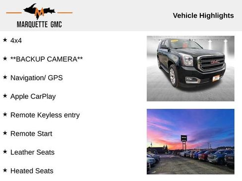 Used 2016 GMC Yukon SLT w/ Open Road Package AWD/4WD image 3