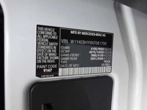 Used 2022 Mercedes-Benz Sprinter 2500 image 23