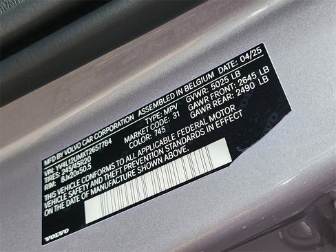 Used 2026 Volvo XC40 B5 Ultra w/ Protection Package Premier image 35