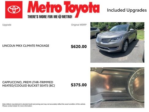 Used 2017 Lincoln MKX Reserve w/ Lincoln MKX Climate Package AWD/4WD image 4