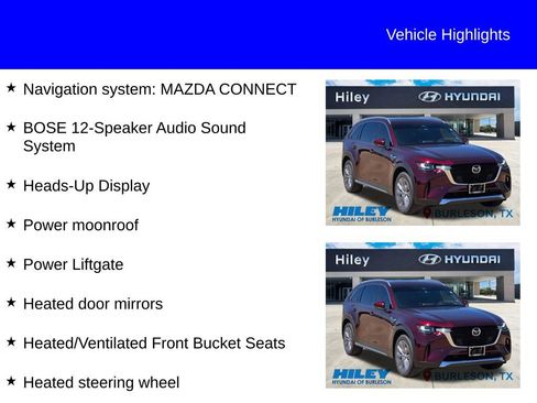 Used 2026 MAZDA CX-90 3.3 Turbo w/ Premium Plus Pkg AWD/4WD image 11