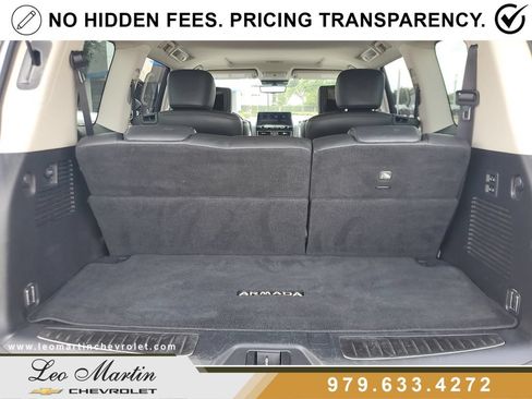 Used 2021 Nissan Armada Platinum w/ Captain's Chairs Package RWD image 6