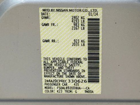 Used 2014 Nissan Leaf S w/ Charge Package image 31