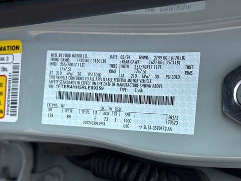 Used 2024 Ford Ranger XLT AWD/4WD image 22