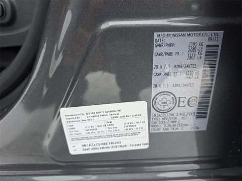 Used 2021 Nissan Murano SL image 38