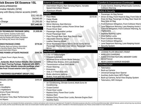 Used 2023 Buick Encore GX Essence w/ Advanced Technology Package image 42