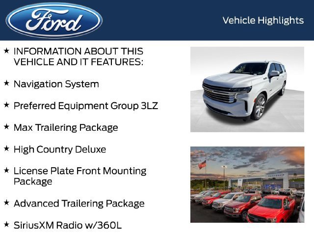 Used 2023 Chevrolet Tahoe High Country AWD/4WD image 5