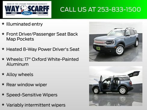 New 2025 Ford Bronco Sport Heritage w/ Convenience Package AWD/4WD image 18