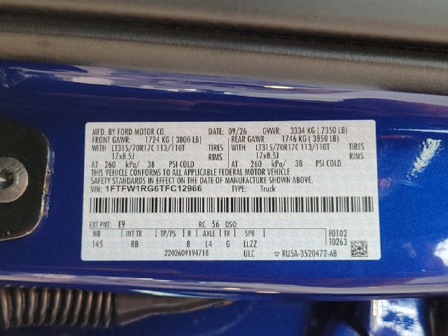 New 2026 Ford F150 Raptor AWD/4WD image 16