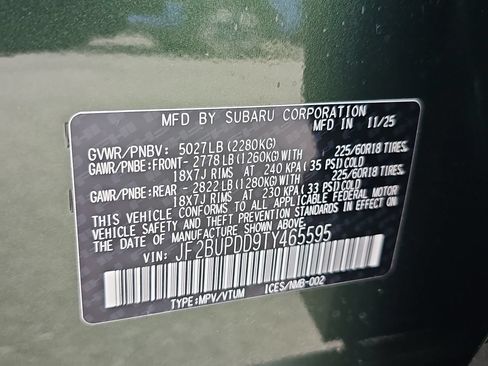 Used 2026 Subaru Outback Limited AWD/4WD image 44