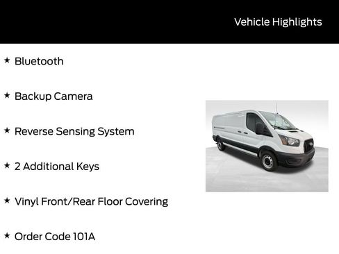 New 2025 Ford Transit 250 Low Roof image 5