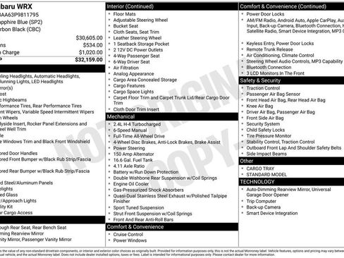 Used 2023 Subaru WRX image 25