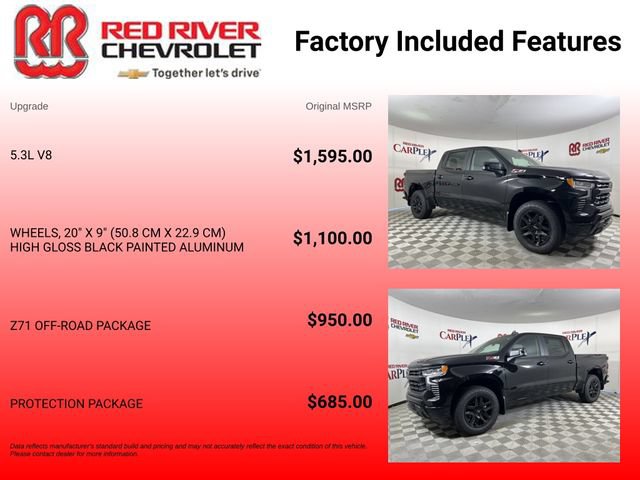 New 2026 Chevrolet Silverado 1500 RST w/ Z71 Off-Road Package AWD/4WD image 14