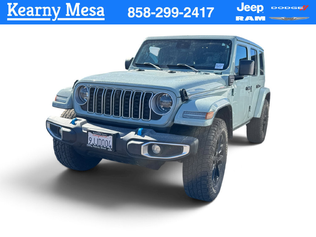 Used 2024 Jeep Wrangler Unlimited Sahara w/ Technology Group AWD/4WD image 1