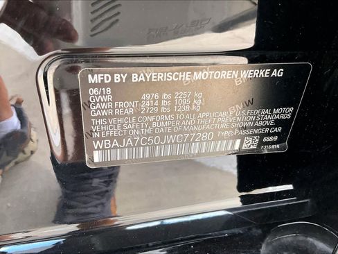 Used 2018 BMW 530i xDrive w/ Premium Package AWD/4WD image 35