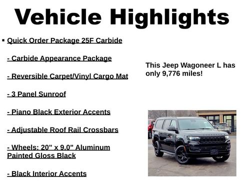Used 2024 Jeep Wagoneer L Series II w/ Convenience Group I image 30