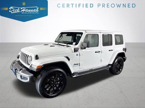 Certified 2025 Jeep Wrangler Unlimited Sahara AWD/4WD image 1