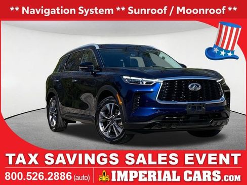 Used 2024 INFINITI QX60 Luxe AWD/4WD image 1