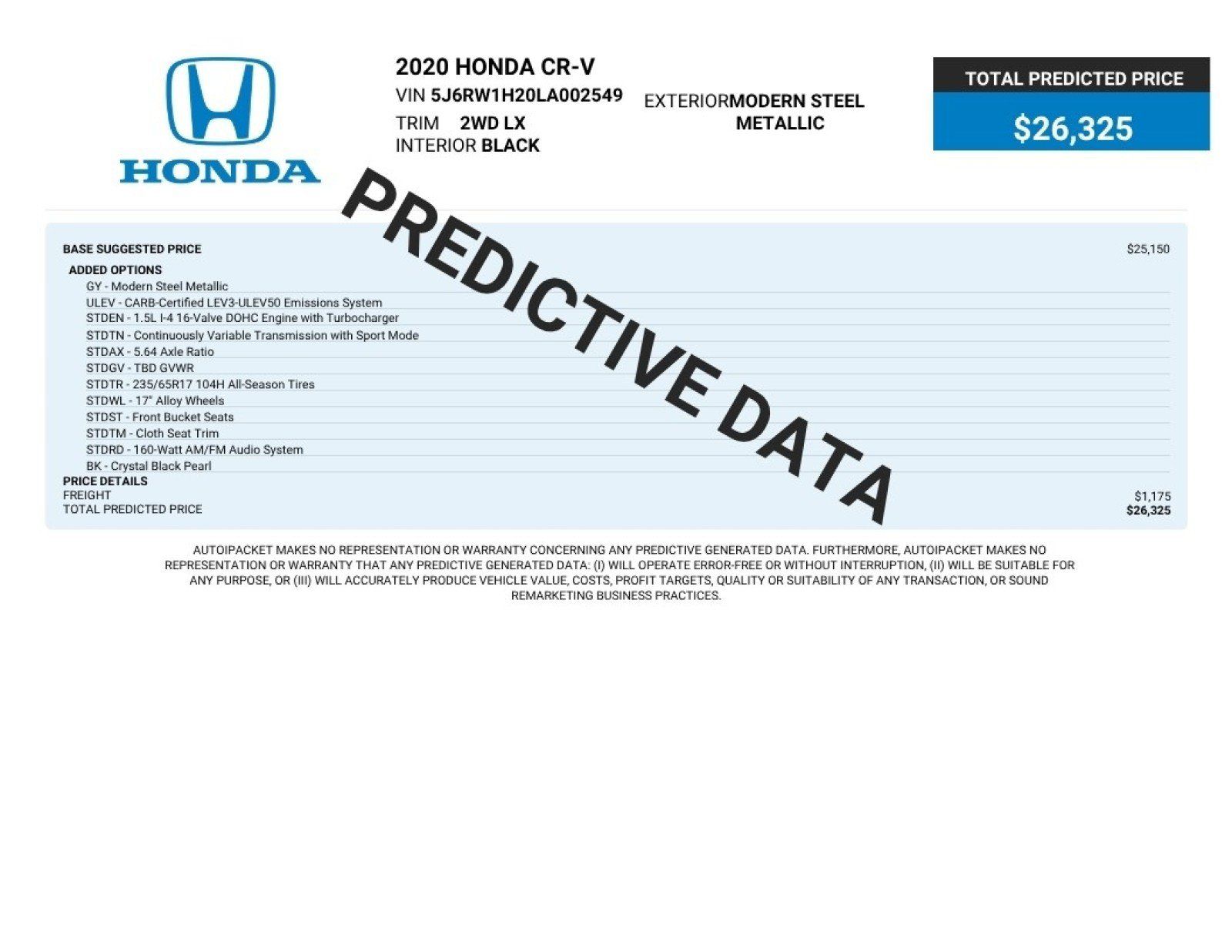 Used 2020 Honda CR-V LX image 2