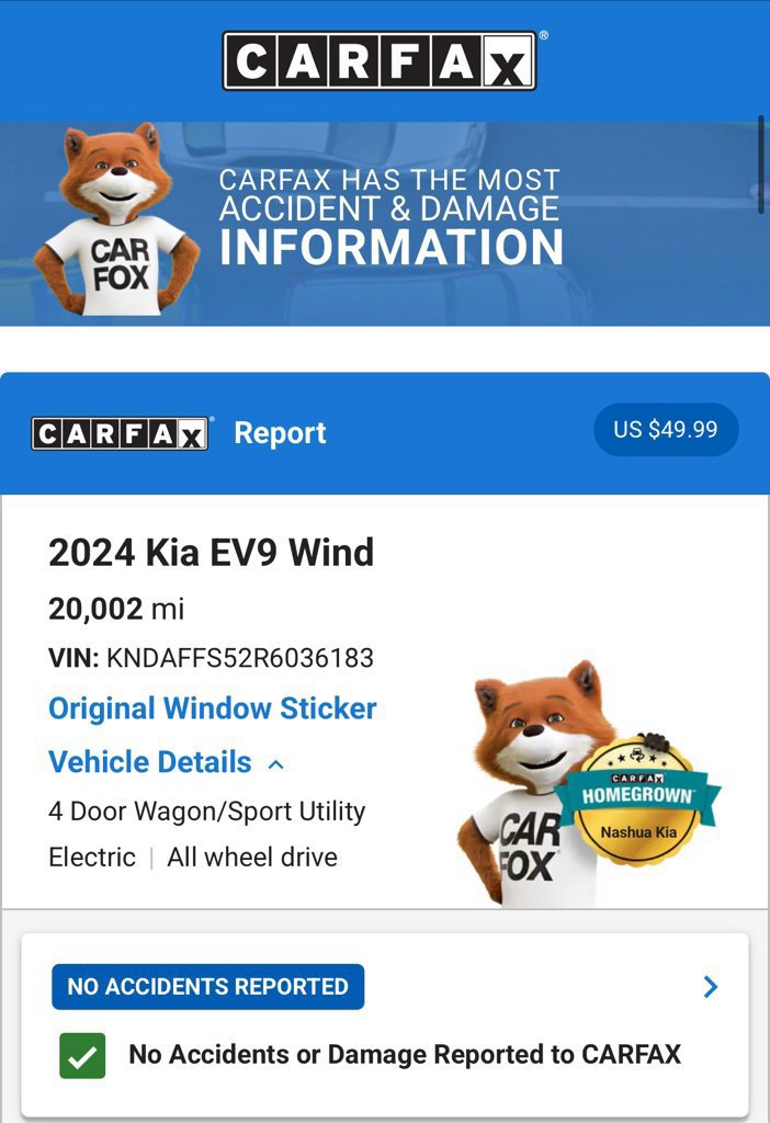 Used 2024 Kia EV9 Wind AWD/4WD image 6
