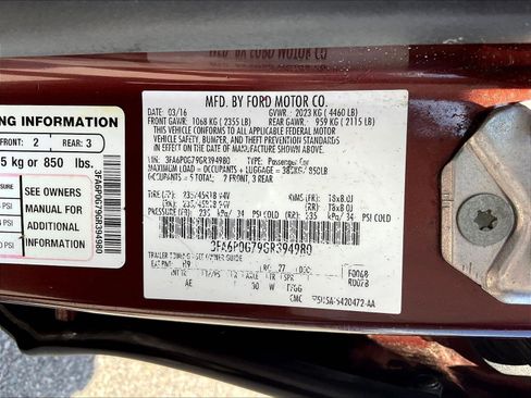 Used 2016 Ford Fusion S w/ Equipment Group 101A FWD image 18