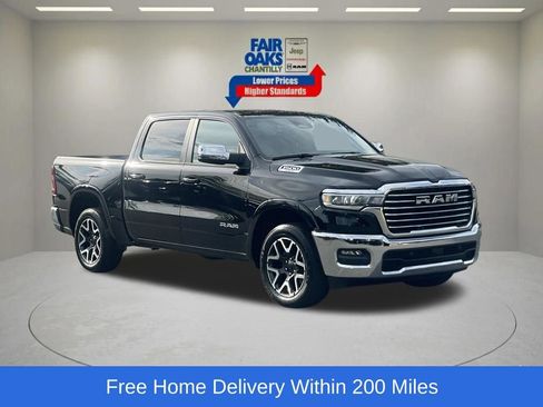 Certified 2025 RAM 1500 Laramie w/ Bed Utility Group AWD/4WD image 1
