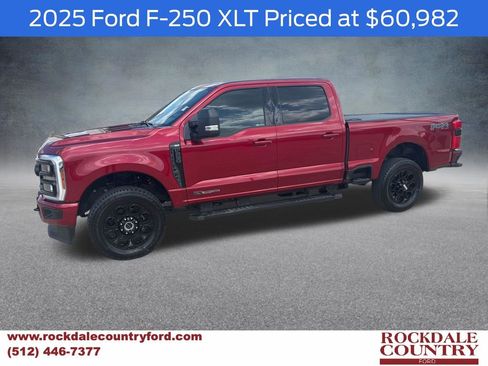Used 2025 Ford F250 XLT w/ Black Appearance Package AWD/4WD image 1