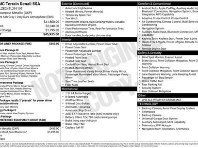 New 2026 GMC Terrain Denali w/ LPO, Floor Liner Package