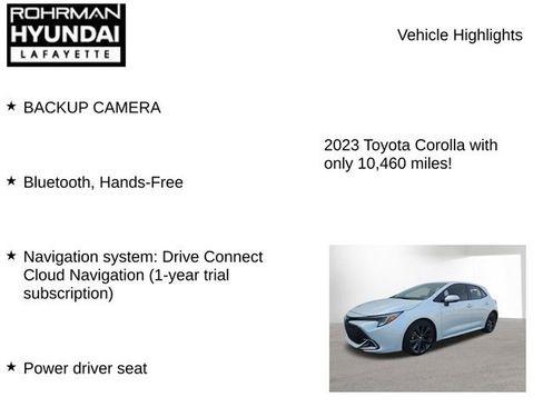 Used 2023 Toyota Corolla XSE FWD image 7