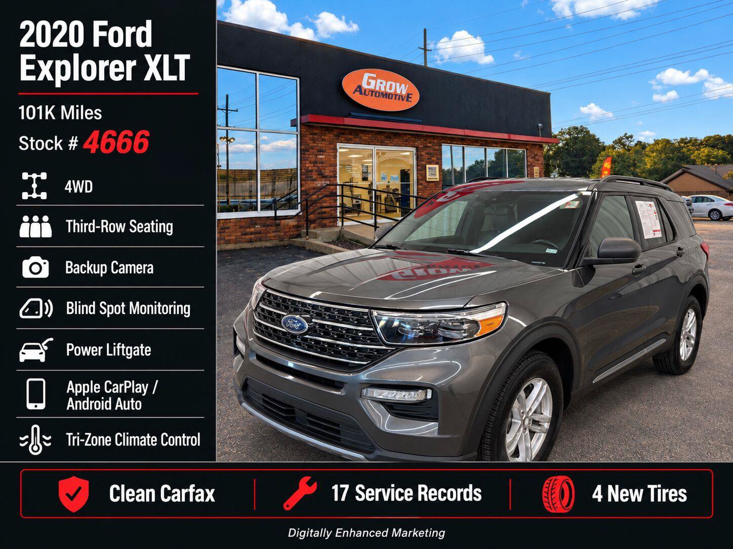 Used 2020 Ford Explorer XLT w/ Equipment Group 202A AWD/4WD image 5