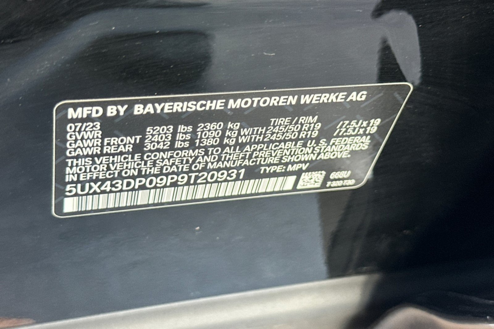 Used 2023 BMW X3 sDrive30i RWD image 28