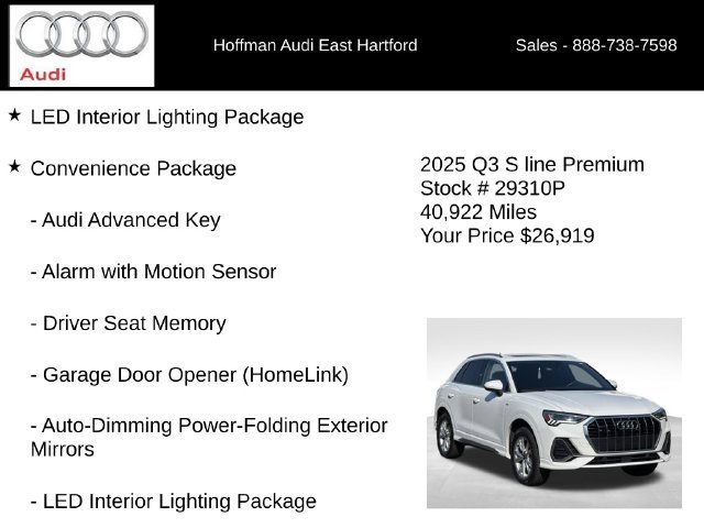 Used 2025 Audi Q3 2.0T Premium AWD/4WD image 6