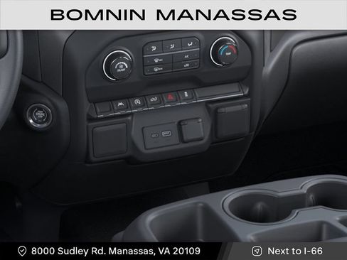 New 2026 Chevrolet Silverado 1500 Custom w/ Turbomax Blackout Package AWD/4WD image 23