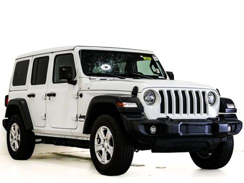 Used 2023 Jeep Wrangler Unlimited Sport w/ Sun And Sound Package AWD/4WD image 1