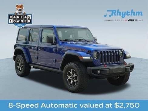 Used 2020 Jeep Wrangler Unlimited Rubicon AWD/4WD image 1