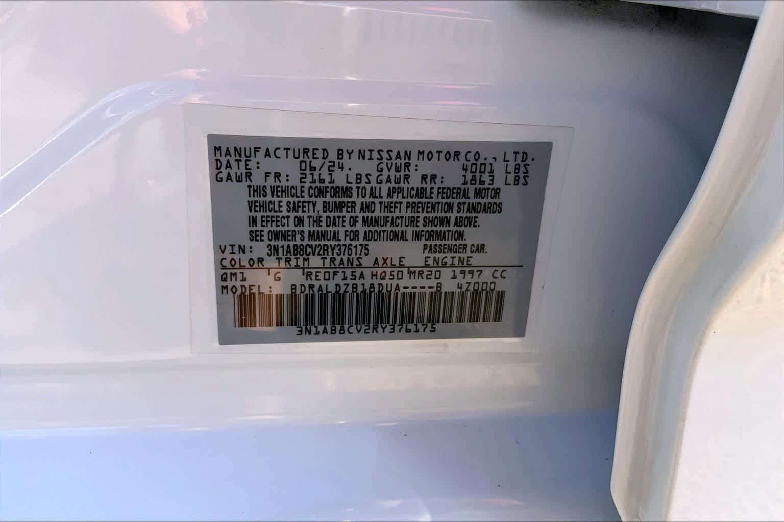 Used 2024 Nissan Sentra SV FWD image 34