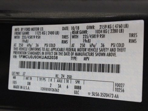 Used 2019 Ford Escape Titanium image 22