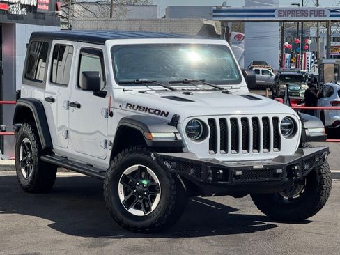 Used 2022 Jeep Wrangler Unlimited Rubicon w/ LED Lighting Group image 11