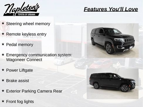 Used 2024 Jeep Wagoneer L Series II w/ Flexible Seating Group AWD/4WD image 13