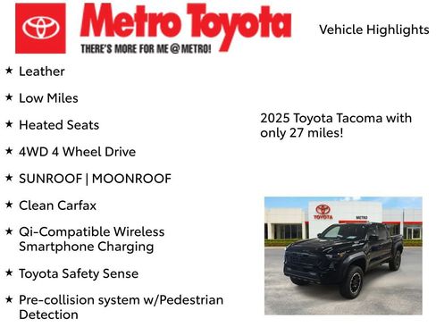 Used 2025 Toyota Tacoma TRD Off-Road w/ TRD Off Road Premium Package image 7