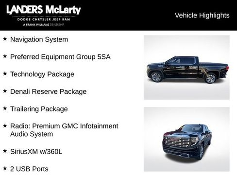 Used 2023 GMC Sierra 1500 Denali w/ Denali Reserve Package image 5