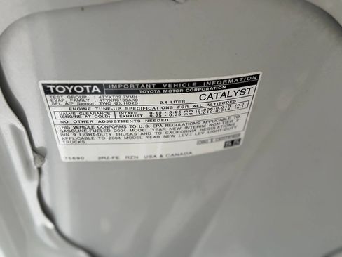 Used 2004 Toyota Tacoma 2WD Regular Cab w/ Enhancement Pkg image 78