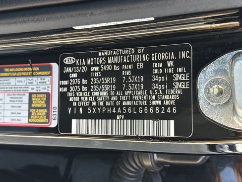 Used 2020 Kia Sorento EX FWD image 34