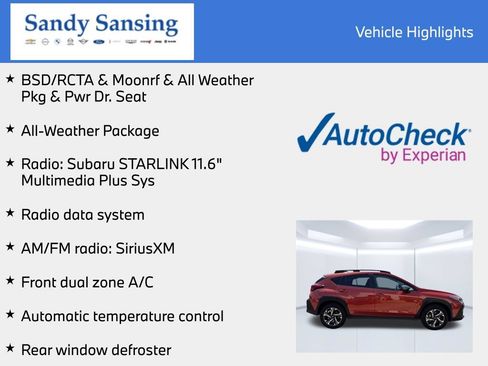 Used 2024 Subaru Crosstrek 2.0i Premium AWD/4WD image 7