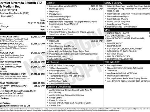 New 2026 Chevrolet Silverado 3500 LTZ w/ Trail Boss Package image 1