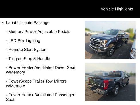 Used 2020 Ford F350 Lariat w/ Lariat Ultimate Package AWD/4WD image 15